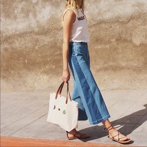 Madewell Blue Flare & Wide Leg Jeans